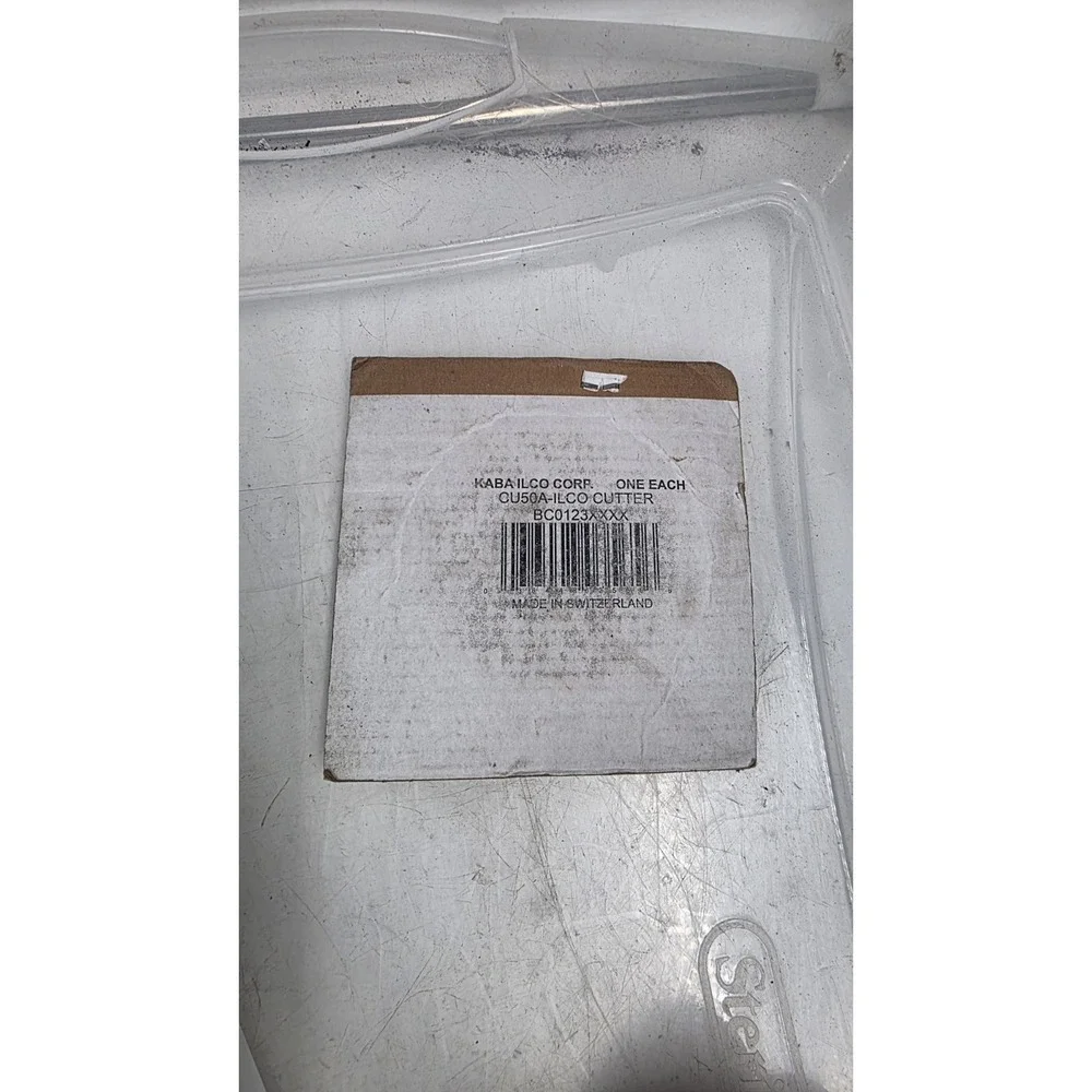 Brand new CU50A Genuine Kaba Ilco Key Machine Cobalt Steel Replacement Cutter